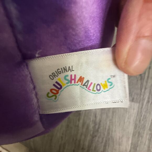 Original Squishmallows Daxon Purple Galaxy Anglerfish Plush Jazwares 2022 Toy - Picture 3 of 4